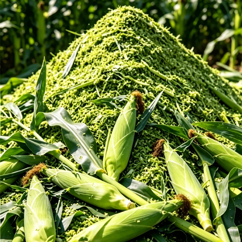 Vad är helväxt majsensilage?
