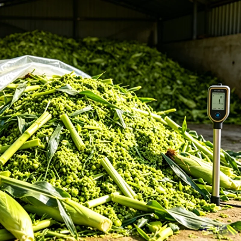 Majsensilage med hög stärkelse