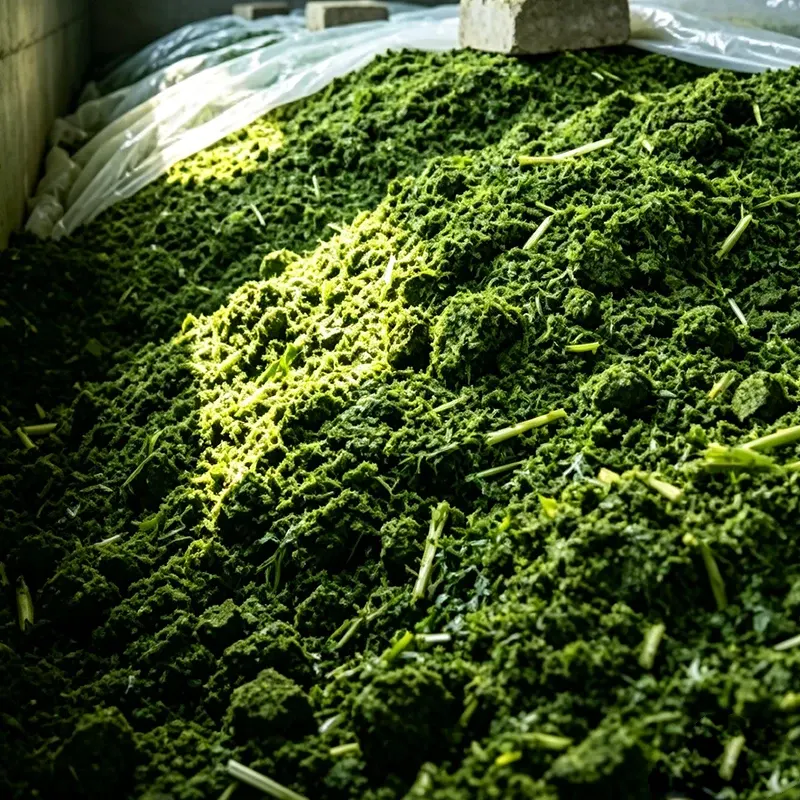 Långtidsfermenterat majsensilage
